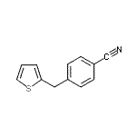 CAS#: 100005-79-6， 4-(2-Thienylmethyl)Benzonitrile