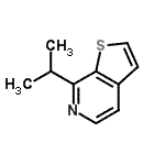 CAS#: 100037-76-1， 7-Isopropylthieno[2,3-c]Pyridine