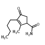 CAS#: 100054-95-3， 3-Butyl-2-Methyl-4-Oxo-2-Cyclopentene-1-Carboxamide