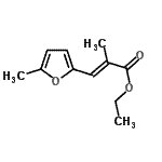 CAS#: 100058-86-4， Ethyl (2E)-2-Methyl-3-(5-Methyl-2-Furyl)Acrylate