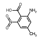 CAS#: 100093-07-0， 2-Amino-4-Methyl-6-Nitrobenzoic Acid