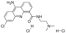 CAS 登录号:100113-07-3, 9-氨基-6-氯-N-(2-二甲基氨基乙基)吖啶-4-甲酰胺二盐酸盐