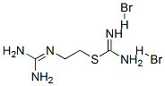structure of CAS# 100130-32-3, 2-(Diaminomethylideneamino)Ethylsulfanylmethanimidamide Dihydrobromide;2-Guanidinoethylsulfanylformamidine Dihydrobromide;(2-Guanidinoethylthio)Formamidine Dihydrobromide;Pseudourea, 2-(2-Guanidinoethyl)-2-Thio-, Dihydrobromide