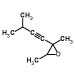 CAS#: 100144-35-2， 2,3-Dimethyl-2-(3-Methyl-1-Butyn-1-Yl)Oxirane