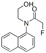 CAS 登录号：10016-11-2， 2-氟-N-(2-羟基乙基)-N-(1-萘基)乙酰胺
