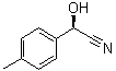 结构式 CAS# 10017-04-6, (2R)-羟基(4-甲基苯基)乙腈