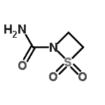 CAS#: 100181-33-7， 1,2-Thiazetidine-2-Carboxamide 1,1-Dioxide