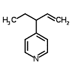 CAS#: 100190-74-7， 4-(1-Penten-3-Yl)Pyridine