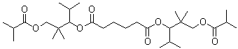 CAS#: 100208-33-1， Bis[1-Isopropyl-2,2-Dimethyl-3-(2-Methyl-1-Oxopropoxy)Propyl] Adipate