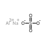 CAS#: 10024-42-7， Aluminum Sodium Sulfate