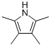 structure of CAS# 1003-90-3, 2,3,4,5-Tetramethyl-1H-Pyrrole;Pyrrole, 2,3,4,5-Tetramethyl-;1H-Pyrrole, 2,3,4,5-Tetramethyl-