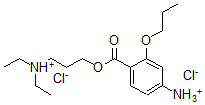 CAS#: 100311-13-5， 3-(4-Azaniumyl-2-Propoxy-Benzoyl)Oxypropyl-Diethyl-Azanium Dichloride