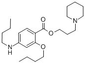CAS#: 100311-20-4， 2-Butoxy-4-Butylamino-Benzoic Acid 3-Piperidinopropyl Ester