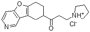 CAS#: 100365-96-6， 3-Pyrrolidin-1-Ium-1-Yl-1-(6,7,8,9-Tetrahydro-[1]Benzoxolo[3,2-c]Pyridin-8-Yl)Propan-1-One Chloride