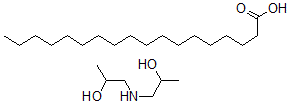CAS#: 10042-66-7， Stearic Acid, Compound With 1,1'-Iminodi(Propan-2-Ol) (1:1)