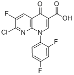 CAS#: 100492-04-4， 7-Chloro-1-(2,4-Difluorophenyl)-6-Fluoro-1,4-Dihydro-4-Oxo-1,8-Naphthyridine-3-carboxylic Acid