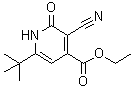 CAS#: 100616-09-9， 3-Cyano-6-(1,1-Dimethylethyl)-1,2-Dihydro-2-Oxo-4-Pyridinecarboxylic Acid Ethyl Ester