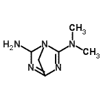 CAS#: 100707-48-0， N<Sup>2</Sup>,N<Sup>2</Sup>-Dimethyl-1,3,5-Triazabicyclo[2.2.1]Hepta-2,4-Diene-2,6-Diamine