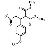 CAS#: 100719-44-6， Dimethyl [1-(4-Methoxyphenyl)-2-Nitroethyl]Malonate
