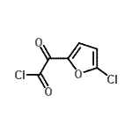 CAS#: 100750-56-9， (5-Chloro-2-Furyl)(Oxo)Acetyl Chloride