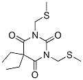 CAS#: 100849-45-4， 5,5-Diethyl-1,3-Bis(Methylsulfanylmethyl)-1,3-Diazinane-2,4,6-Trione