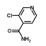 结构式 CAS# 100859-32-3, 3-氯异烟酰胺