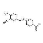 CAS#: 100900-25-2， 4-{[(5-Amino-6-Cyano-2-Pyrazinyl)Methyl]Amino}Benzoic Acid