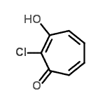 CAS#: 100949-20-0， 2-Chloro-3-Hydroxy-2,4,6-Cycloheptatrien-1-One