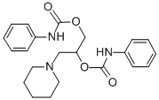 CAS 登录号：101-08-6， [1-(苯基氨基甲酰氧基)-3-哌啶-1-基丙-2-基]N-苯基氨基甲酸酯盐酸盐