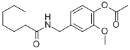 CAS 登录号：101030-69-7， N-庚酰-香草胺乙酸盐