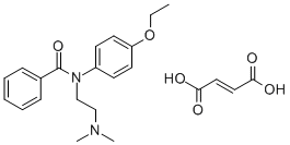 CAS#: 101035-05-6， N-(2-(Dimethylamino)Ethyl)-P-Benzophenetidide Fumarate