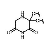 CAS#: 101080-09-5， 3,3-Dimethyl-2,6-Piperazinedione