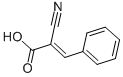 structure of CAS# 1011-92-3, alpha-Cyanocinnamic Acid;(Z)-2-Cyano-3-Phenyl-Prop-2-Enoic Acid;(Z)-2-Cyano-3-Phenyl-Acrylic Acid;Aids-018374