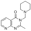 CAS#: 101204-88-0， 2-Methyl-3-(piperidinomethyl)pyrido(2,3-d)pyrimidin-4(3H)-one