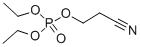 structure of CAS# 10123-62-3, Diethyl (2-Cyanoethyl)Phosphonate;3-Diethoxyphosphorylpropionitrile;Ethanephosphonic Acid, 2-Cyano-, Diethyl Ester;Nsc43781