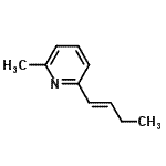 CAS#: 101282-09-1， 2-[(1E)-1-Buten-1-Yl]-6-Methylpyridine