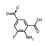 CAS#: 101336-14-5， 2-Amino-3-Fluoro-5-Nitrobenzoic Acid