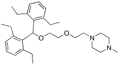 CAS#: 10140-08-6， 1-[2-[2-[Bis(2,6-Diethylphenyl)Methoxy]Ethoxy]Ethyl]-4-Methylpiperazine