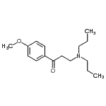 CAS#: 101450-00-4， 3-(Dipropylamino)-1-(4-Methoxyphenyl)-1-Propanone