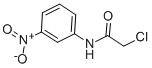 结构式 CAS# 10147-71-4, 2-氯-N-(3-硝基苯基)-乙酰胺