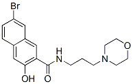 CAS#: 10155-48-3， 7-Bromo-3-Hydroxy-N-[3-(Morpholin-4-Yl)Propyl]Naphthalene-2-Carboxamide