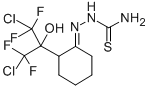 CAS#: 101564-41-4， [[2-(1,3-Dichloro-1,1,3,3-Tetrafluoro-2-Hydroxy-Propan-2-Yl)Cyclohexylidene]Amino]Thiourea