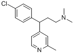CAS#: 101581-59-3， 4-(4-Chloro-alpha-(2-(Dimethylamino)Ethyl)Benzyl)-2-Picoline