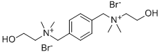 CAS#: 101710-65-0， 2-Hydroxyethyl-[[4-[(2-Hydroxyethyl-Dimethylazaniumyl)Methyl]Phenyl]Methyl]-Dimethylazanium Dibromide