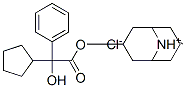 CAS#: 101710-82-1， (9-Methyl-9-Azoniabicyclo[3.3.1]Nonan-7-Yl) 2-Cyclopentyl-2-Hydroxy-2-Phenylacetate Chloride