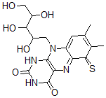 CAS#: 101760-88-7， 7,8-Dimethyl-6-Sulfanylidene-10-(2,3,4,5-Tetrahydroxypentyl)-1H-Benzo[g]Pteridine-2,4-Dione