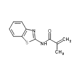 CAS#: 101830-95-9， N-(1,3-Benzothiazol-2-Yl)-2-Methylacrylamide