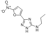 CAS#: 10187-90-3, 5-(5-Nitrofuran-2-Yl)-N-Propyl-1H-1,2,4-Triazol-3-Amine