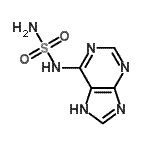 CAS#: 101910-08-1， N-1H-Purin-6-Ylsulfuric Diamide