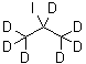 结构式 CAS# 101927-33-7, 2-碘(<sup>2</sup>H<sub>7</sub>)丙烷